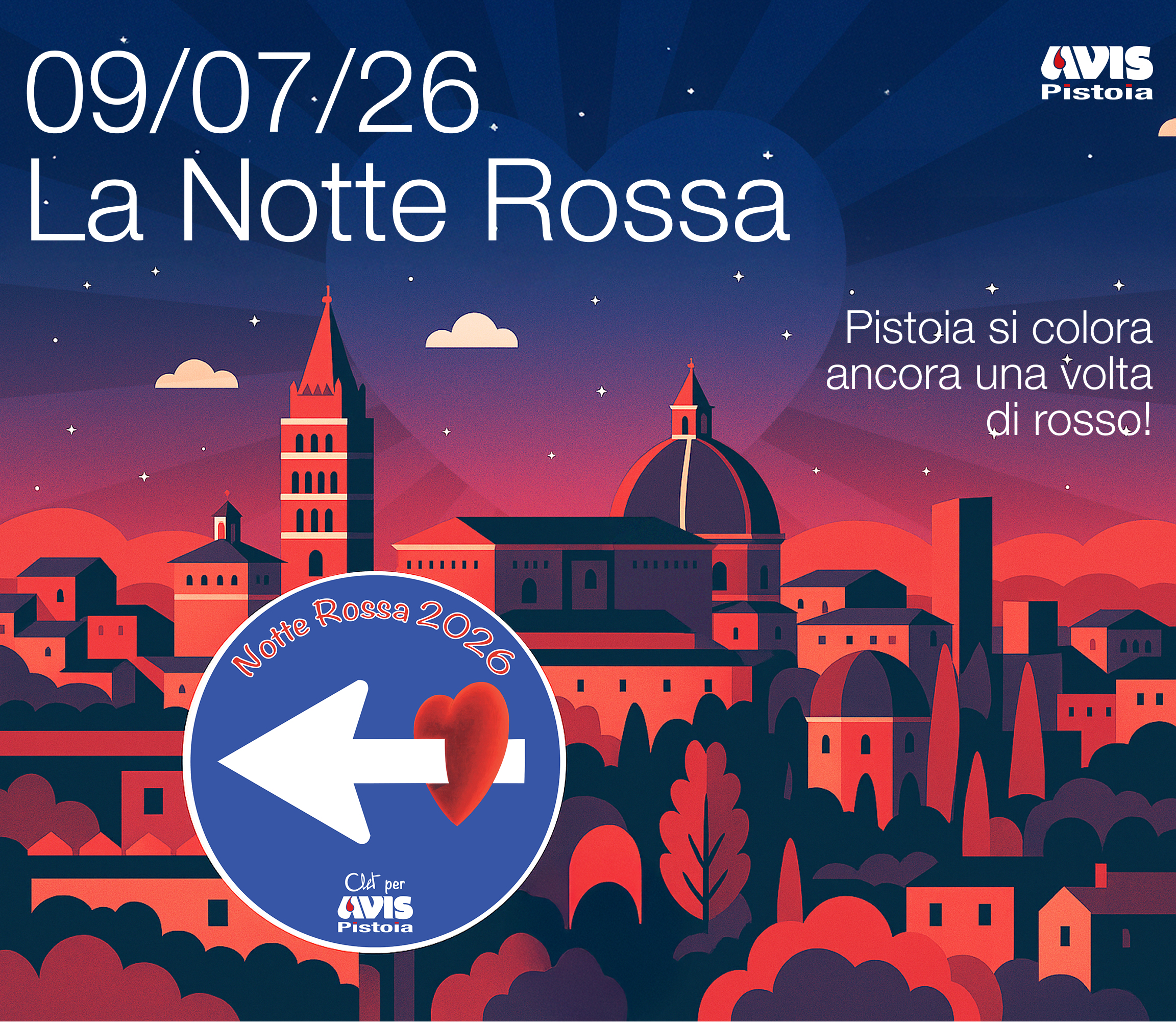 Notte Rossa Pistoia